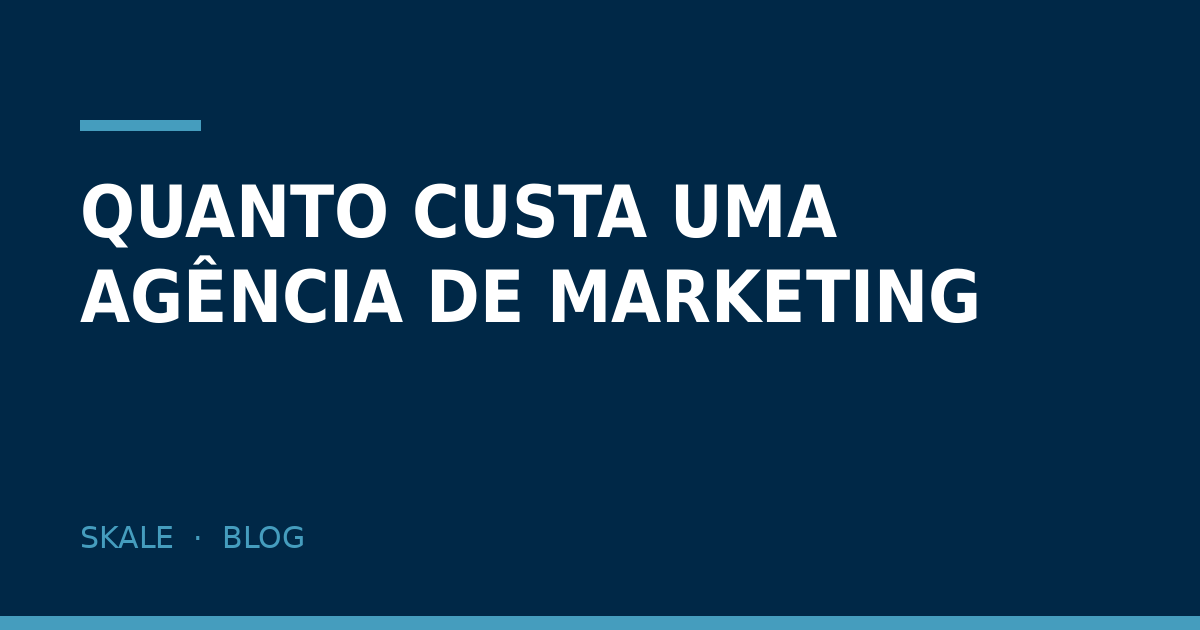 Quanto custa uma agência de marketing digital para empresa