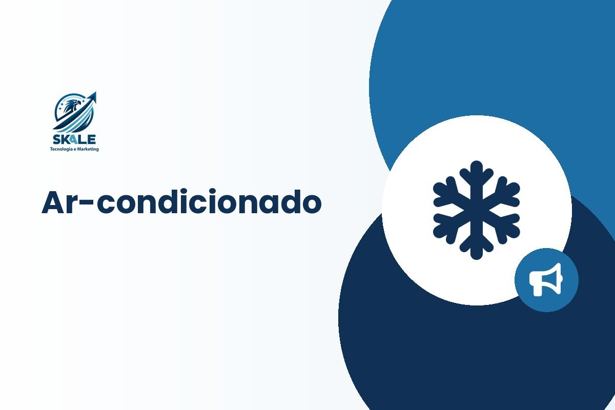 Ilustração da Skale: marketing para empresas de ar-condicionado