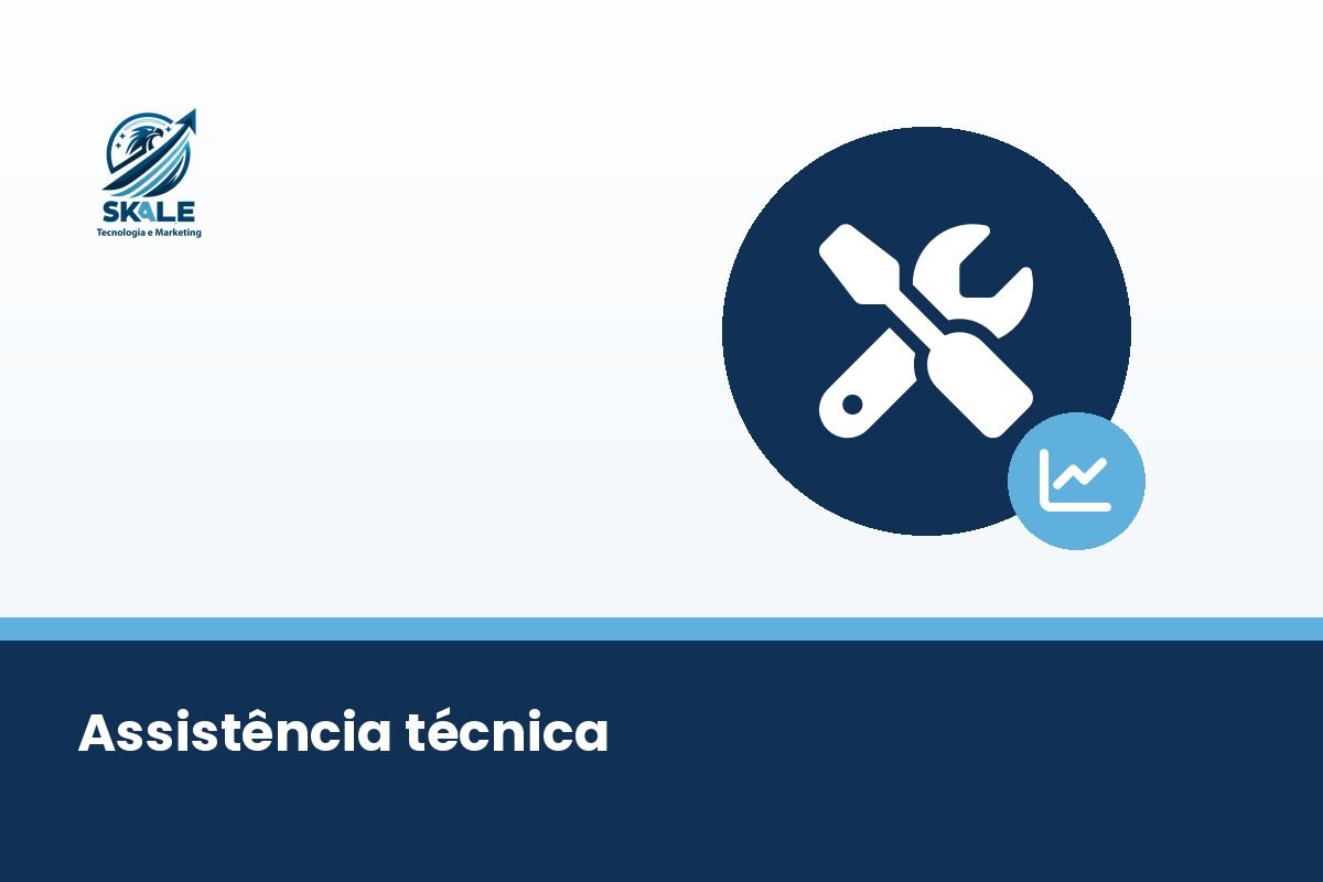 Ilustração da Skale: marketing para assistência técnica