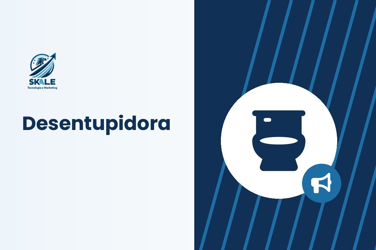 Ilustração da Skale: marketing para desentupidora