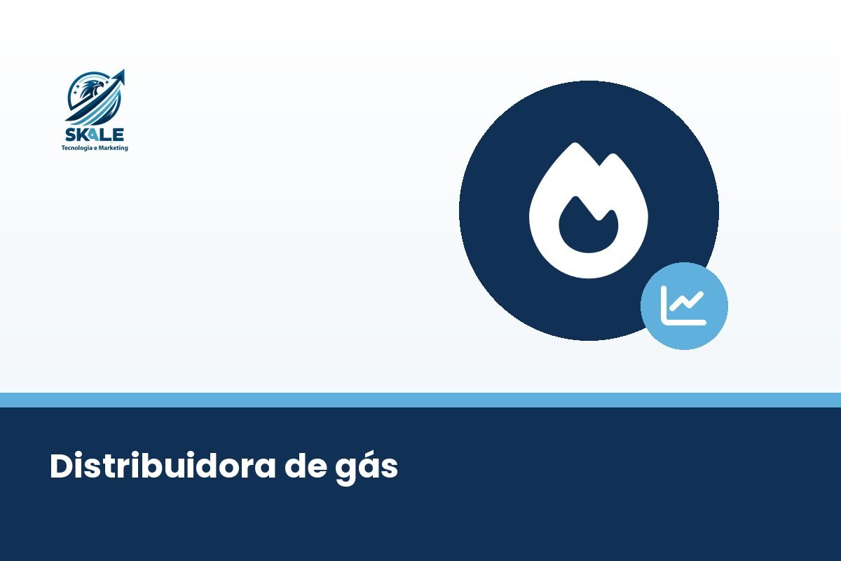 Ilustração da Skale: marketing para distribuidora de gás