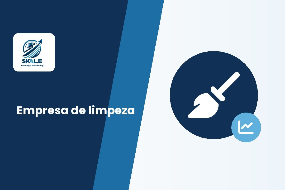 Ilustração da Skale: marketing para empresa de limpeza