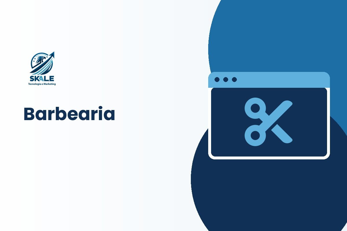 Ilustração da Skale: site para barbearia