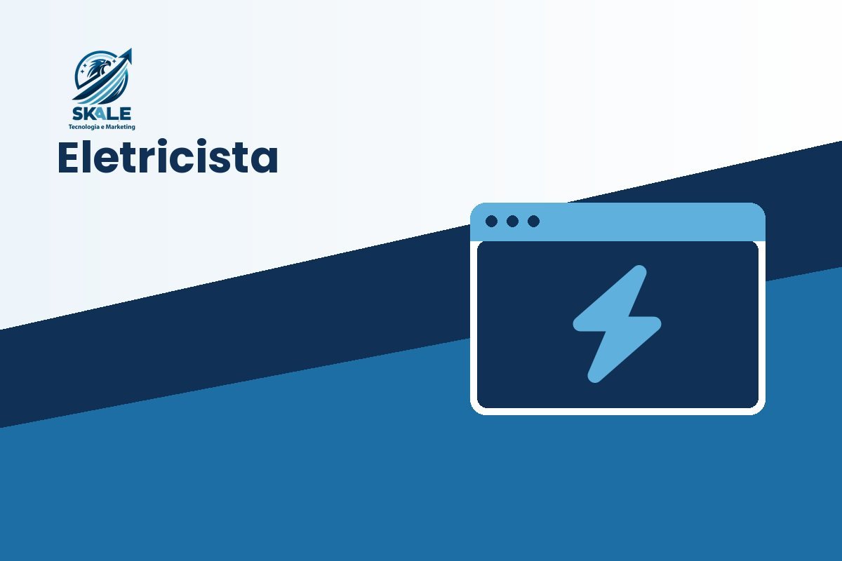 Ilustração da Skale: site para eletricista