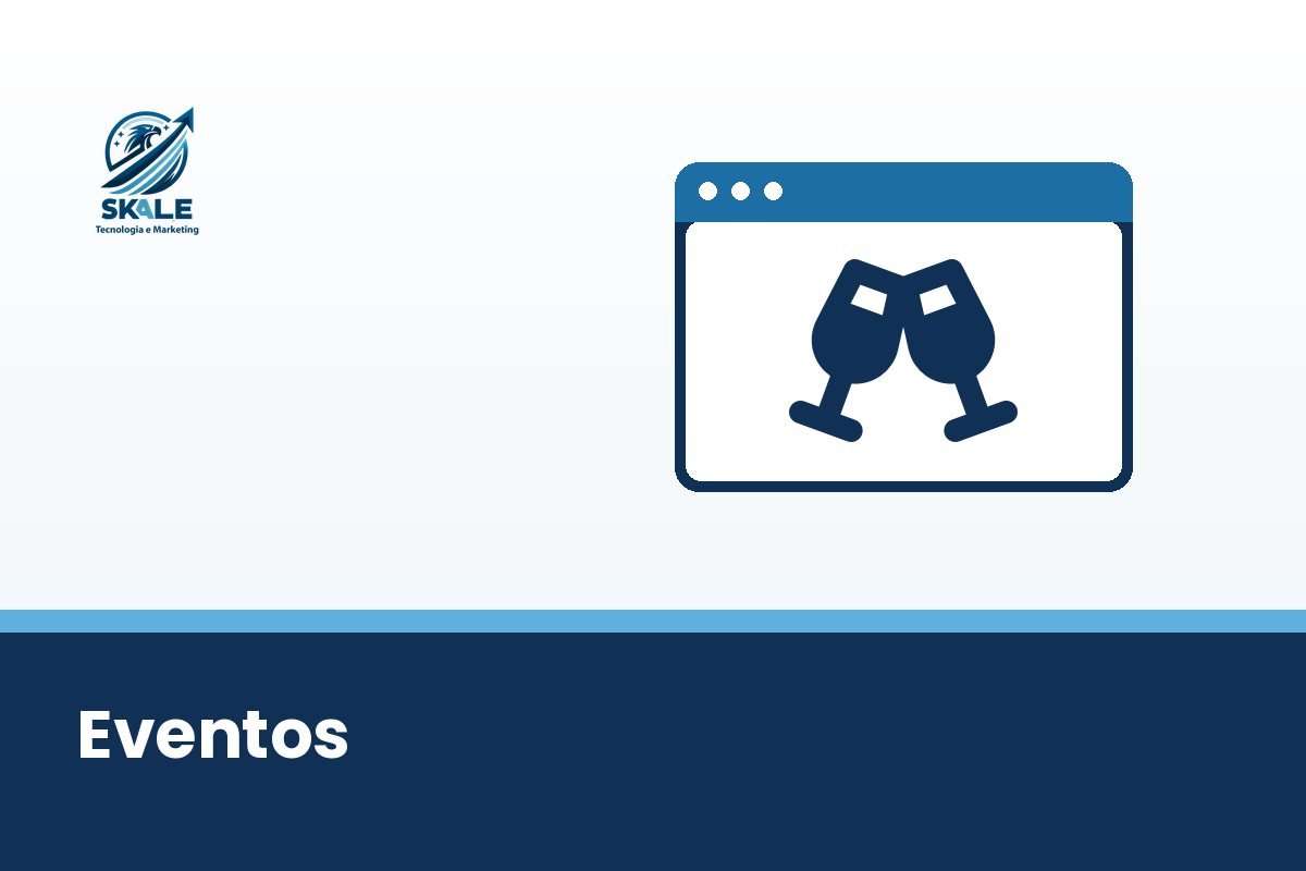 Ilustração da Skale: site para eventos