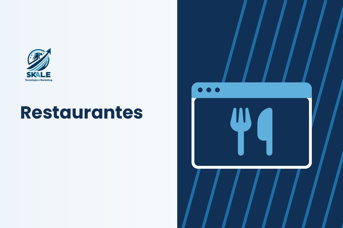 Ilustração da Skale: site para restaurante